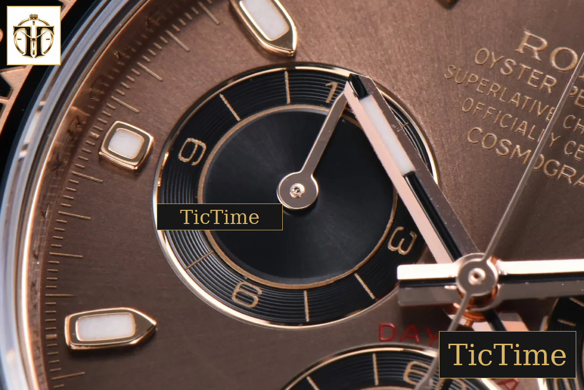 Daytona 116515 40mm ZF RG Brown Black Subdial Oysterflex Strap SH4130 — foto 6