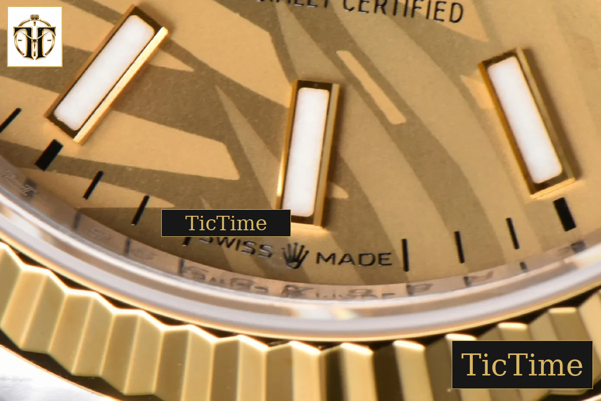DateJust 126233 36mm VSF YG/SS Plam Dial YG/SS Bracelet VS3235 — foto 7