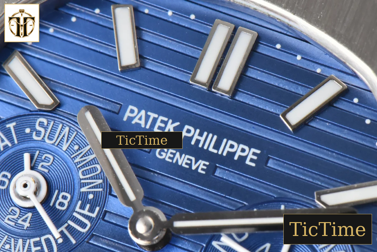 Nautilus 5740 40mm TWF Blue Dial SS Bracelet A240 — foto 5