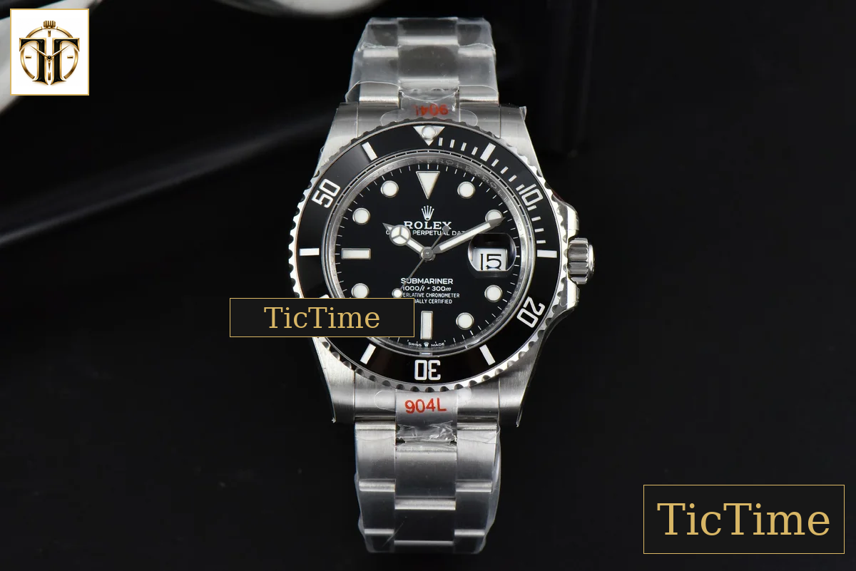 Submariner LN 126610 41mm GMF Black Ceramic Black Dial SS Bracelet VR3235 — foto 3