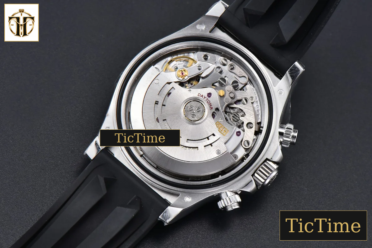 Daytona 116519 40mm APSF SS Gray Dial Ceramic Bezel Lume Marker Oysterflex Strap Tungsten Version SH4130 — foto 22