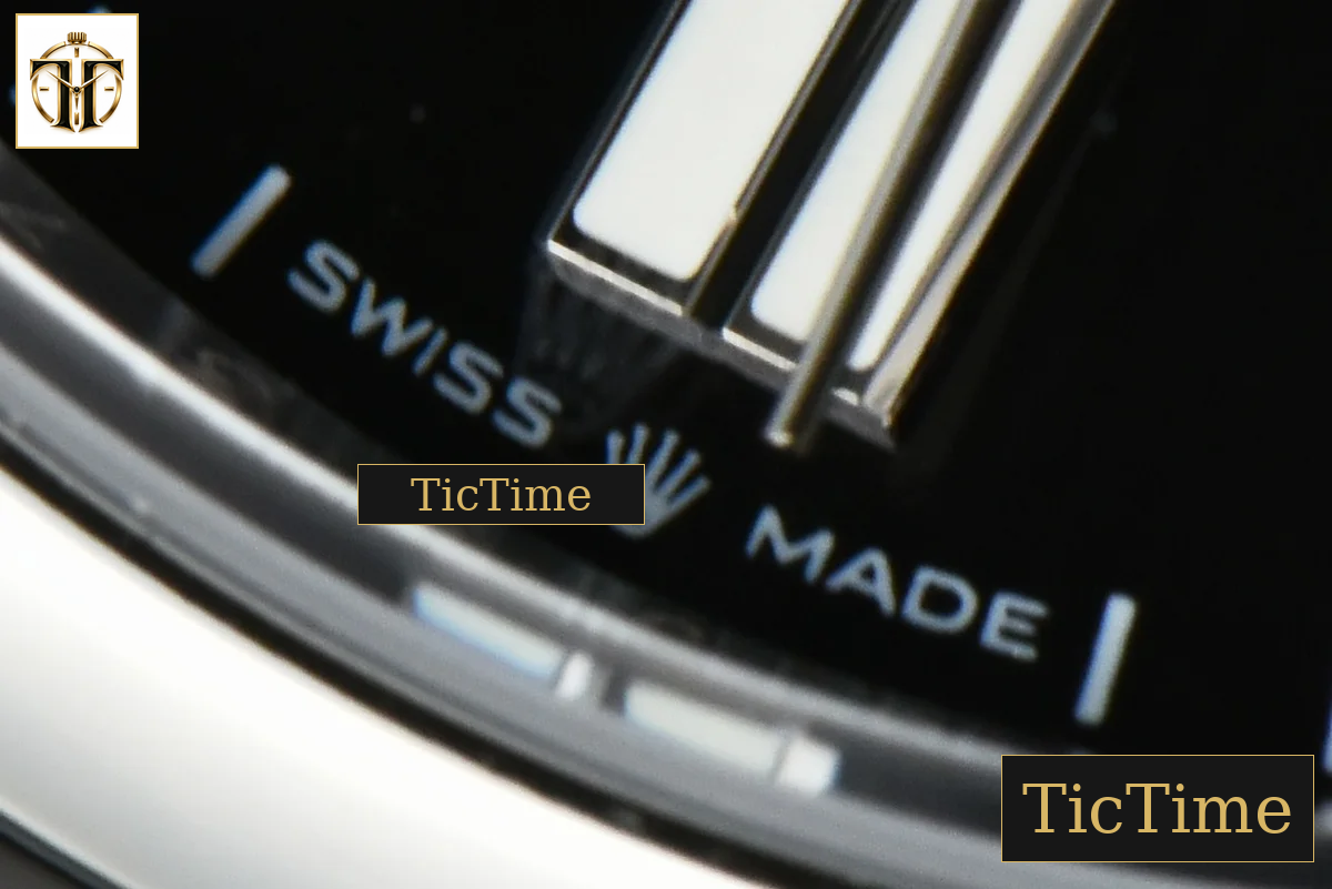 Oyster Perpetual 124300 41mm EWF Black Dial SS Bracelet A3230 — foto 11