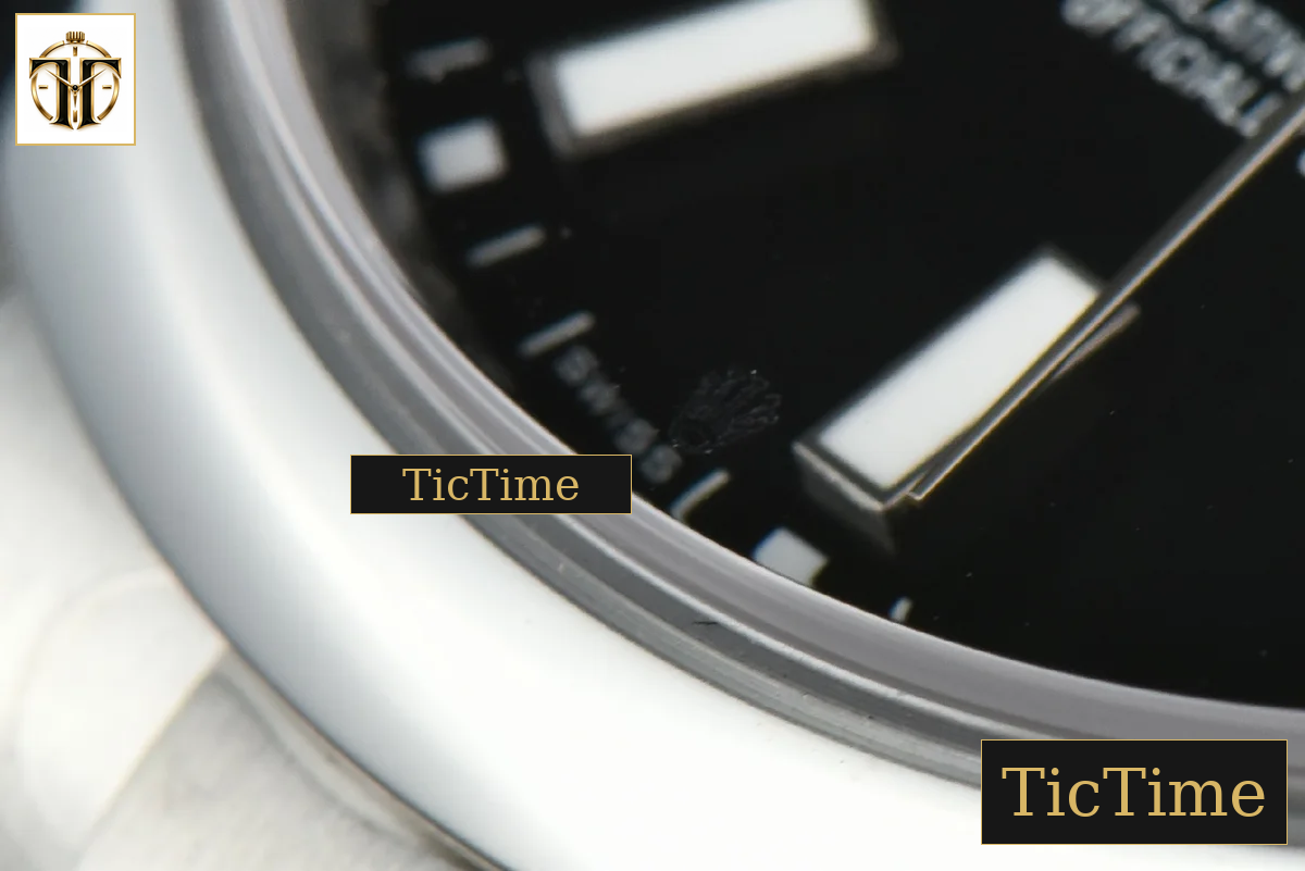 Oyster Perpetual 114300 39mm BPF Black Dial SS Bracelet A2824 — foto 13