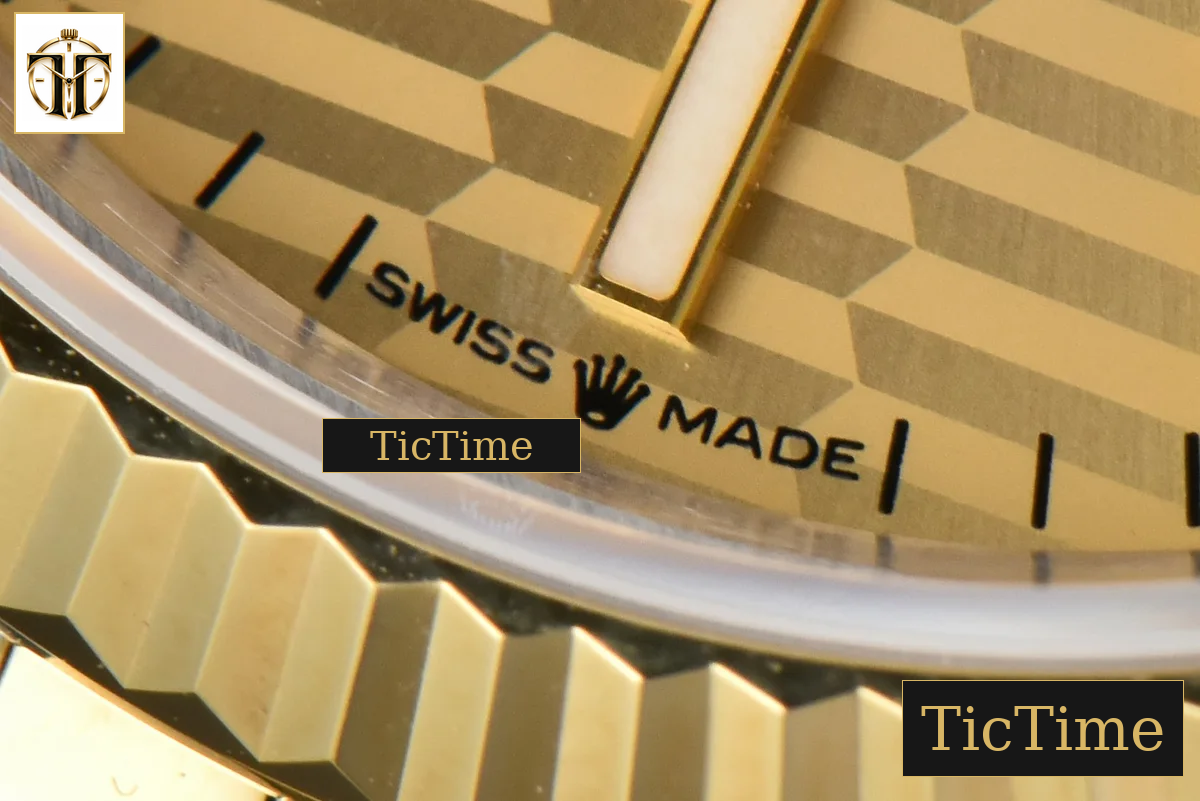 DateJust 36mm BPF YG/SS YG Motif Dial Jubilee Bracelet A2824 — foto 8
