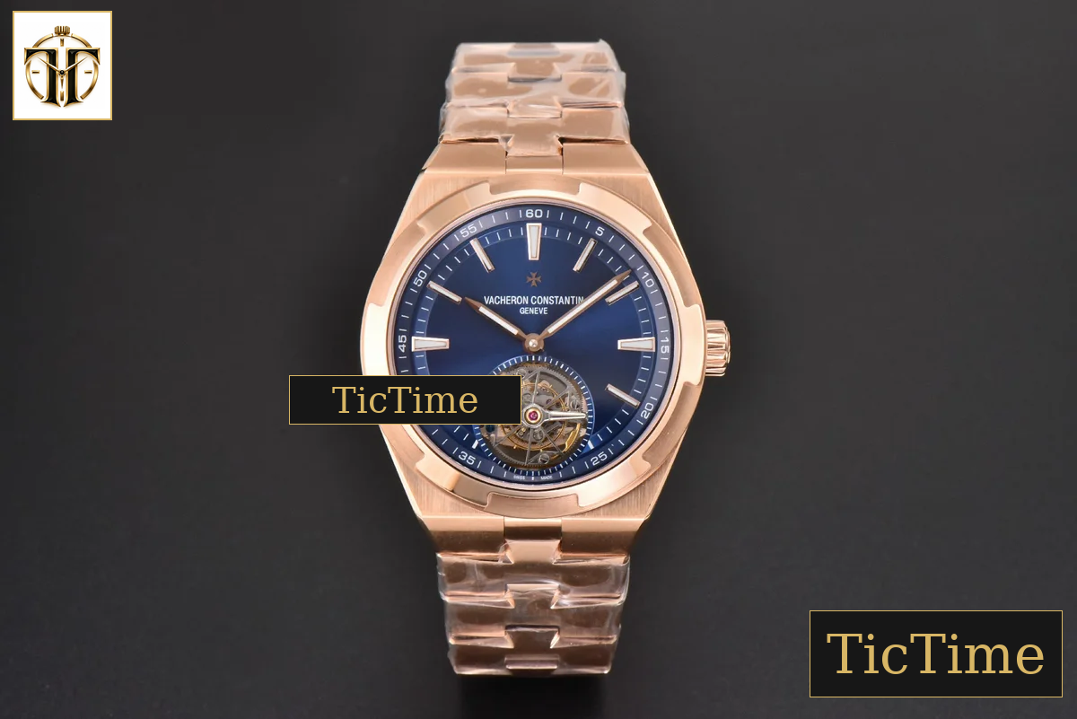Overseas Tourbillon 6000V 42.5mm BBRF RG Blue Dial RG Bracelet Tourb — foto 3