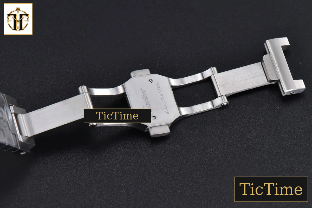 Santos de Cartier Medium 35mm BVF YG/SS White Dial YG/SS Bracelet Miyota 9039 — foto 30