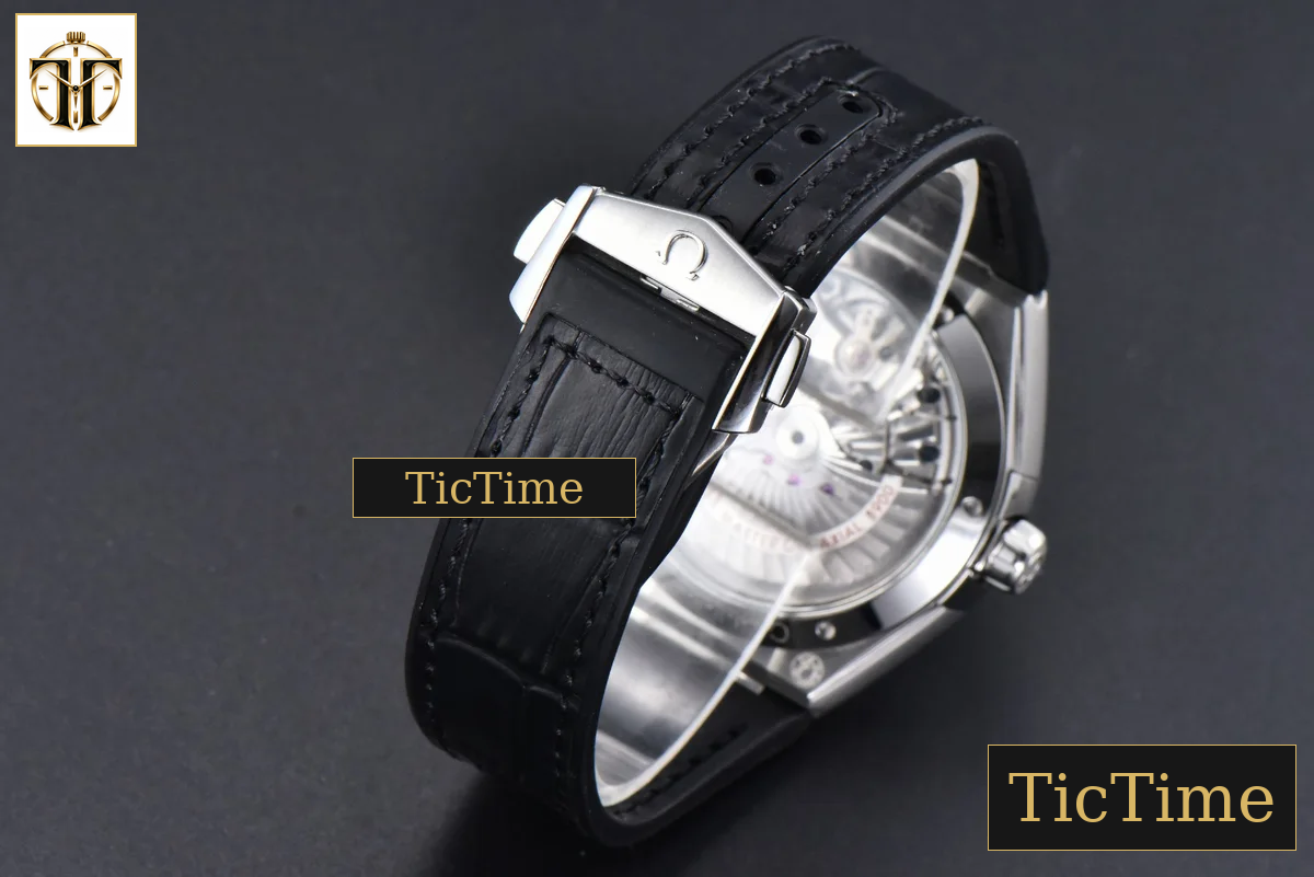 Constellation 41mm VSF Black Ceramic Black Dial Black Gummy Strap A8900 — foto 28