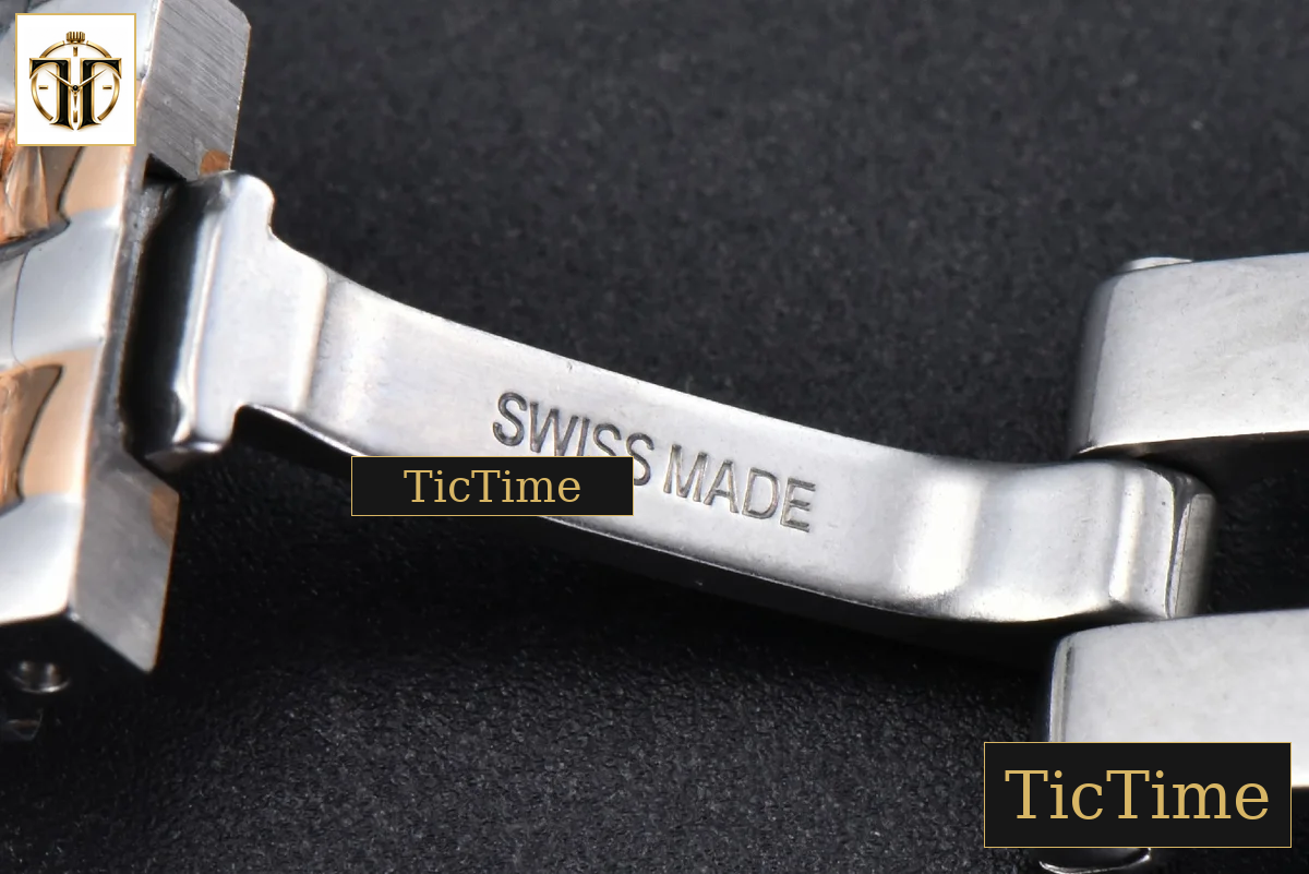 Panthère 22mm AF SS/RG Diamond Bezel White Dial SS/RG Bracelet Ronda Quartz — foto 23