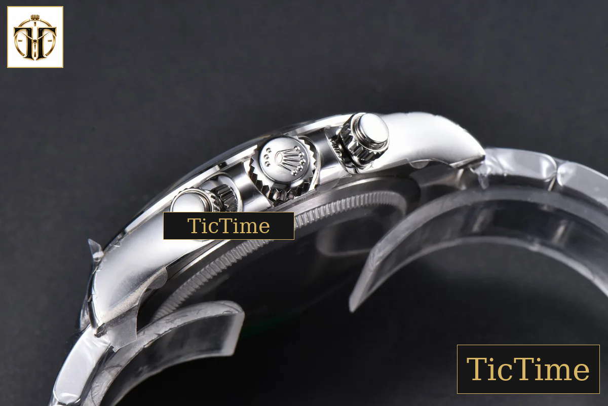 Daytona 904L Steel 126500 40mm APSF White/Panda Dial SS Braclet SH4131 — foto 22