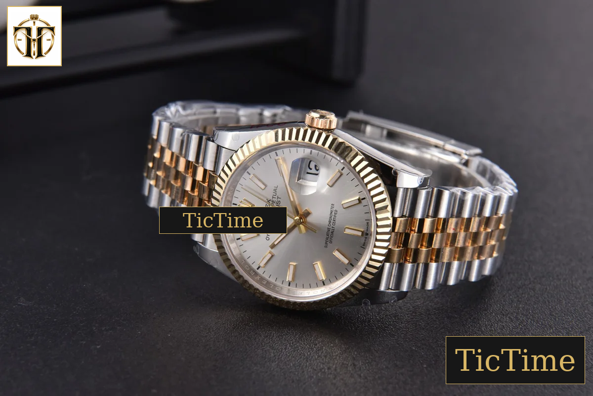DateJust 36mm GMF YG/SS Silver Dial Jubilee Bracelet VR3235 — foto 14