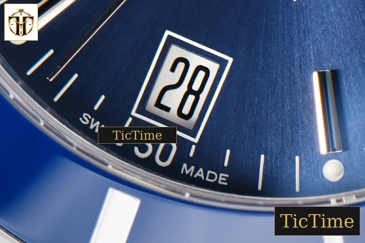 SuperOcean Heritage II 42mm GF Blue Dial Blue Bezel SS bracelet A2824 — foto 9
