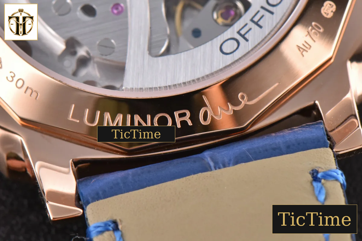 Luminor Due PAM756 42mm VSF RG White Dial Leather Strap Asia XXXIV — foto 17