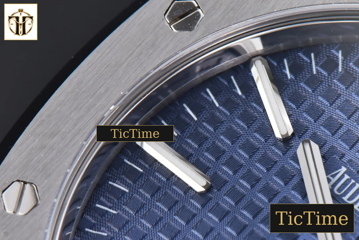 Royal Oak 15400 41mm ORF Blue Textured Dial SS Bracelet A3120 — foto 6