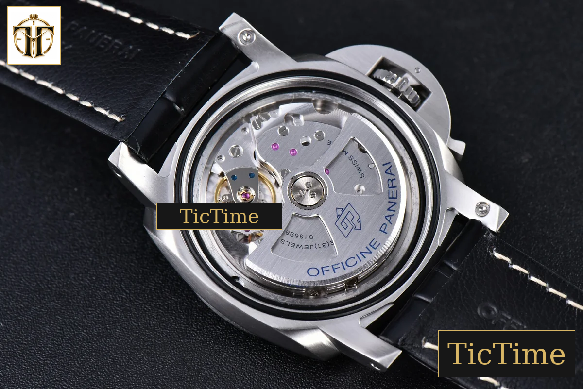 PAM1312 44mm VSF Black Dial Black Leather Strap P.9010 — foto 16