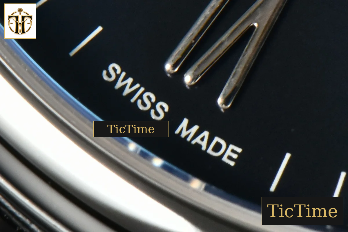 Portofino Automatic 40mm ZF Blue Dial Silver Hands Black Croc Strap A9019 — foto 8