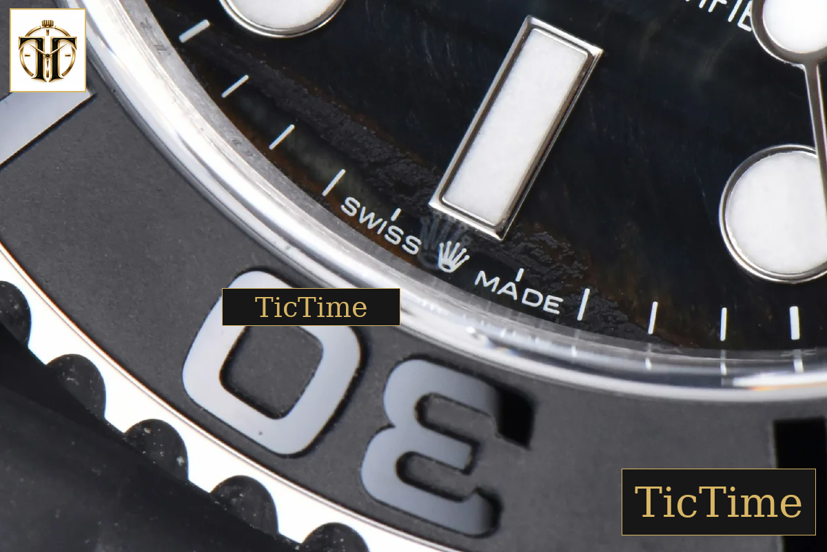 Yacht-Master Falcon’s Eye Dial 226659 42mm Clean Factory Black Rubber Strap VR3235 — foto 8