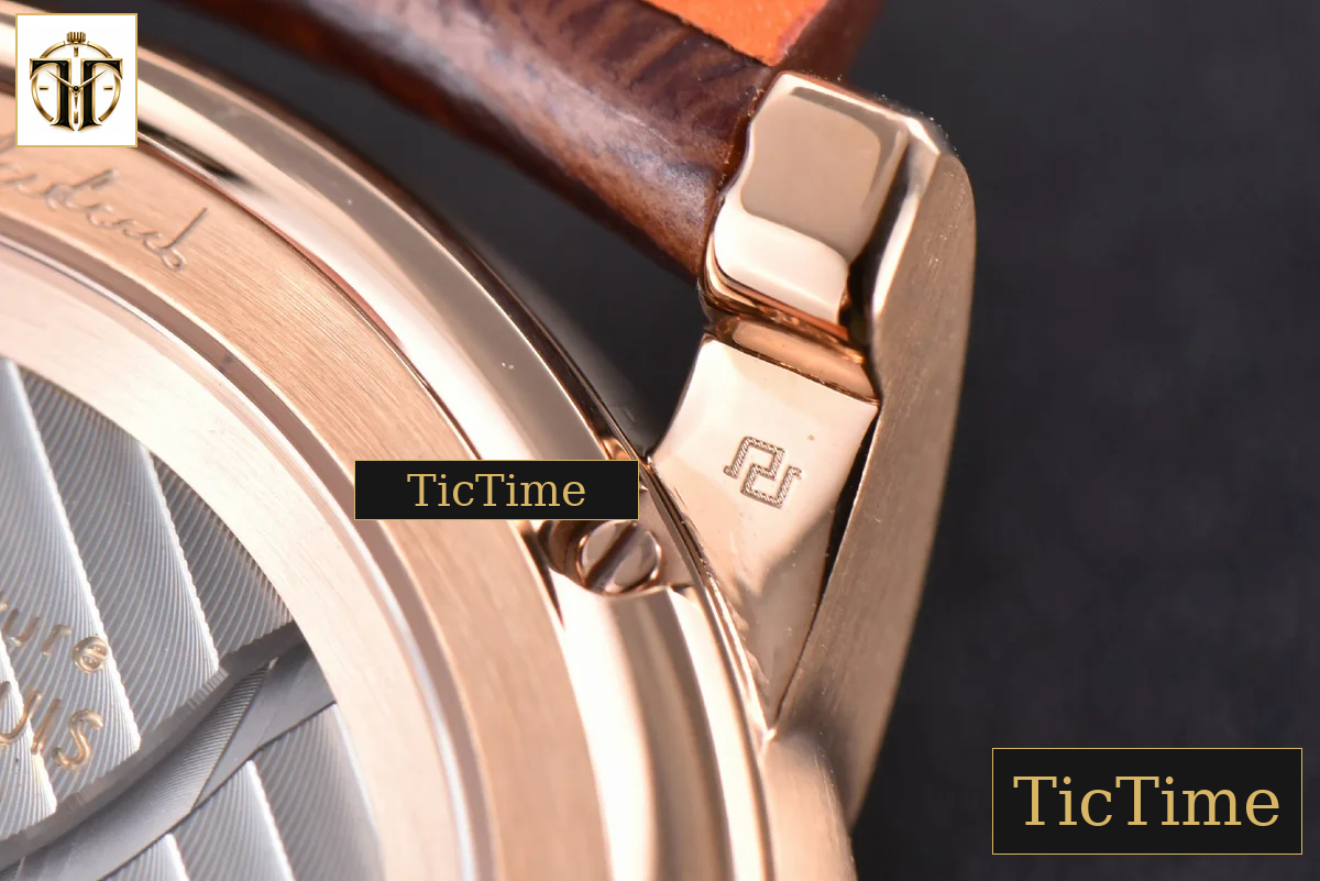 Hommage Flying Tourbillon RDDBHO0568 43mm JBF RG White/RG Dial Brown Croc Leather Strap — foto 20