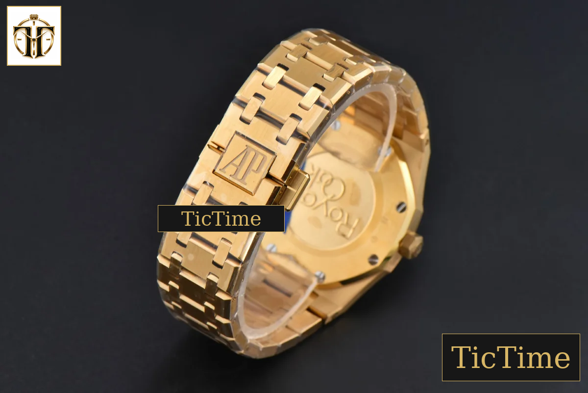 Royal Oak Ladies 67651BA 33mm ZF YG Diamond White Dial YG Bracelet Quartz — foto 32