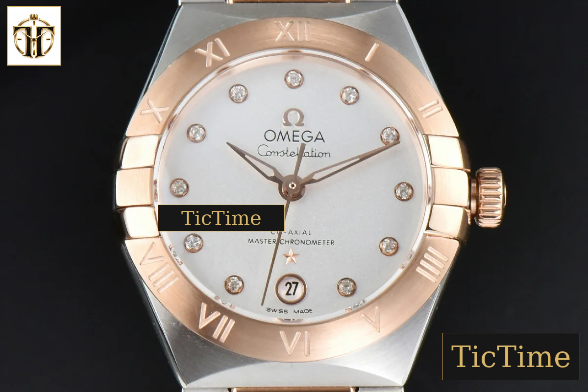 Constellation 29mm TWSF RG White Dial RG/SS Bracelet A8700 — foto 2