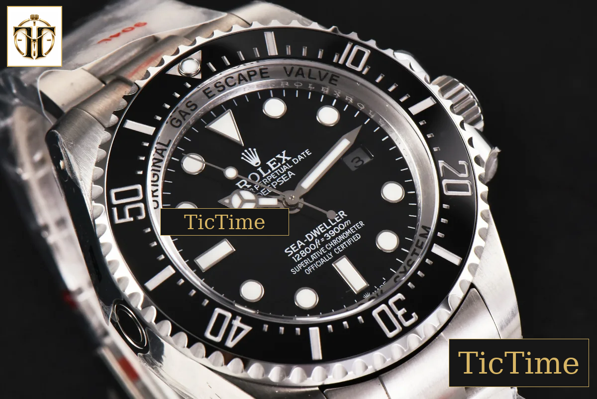 Sea-Dweller Challenge 126660 44mm CSF Black Dial SS Bracelet VR3235 — foto 15