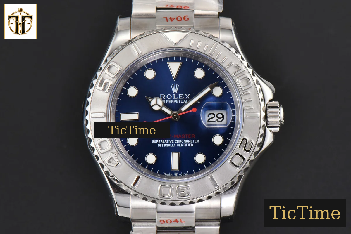 Yacht-Master 904L 126622 40mm CSF Blue Dial SS Bracelet VR3235 — foto 2
