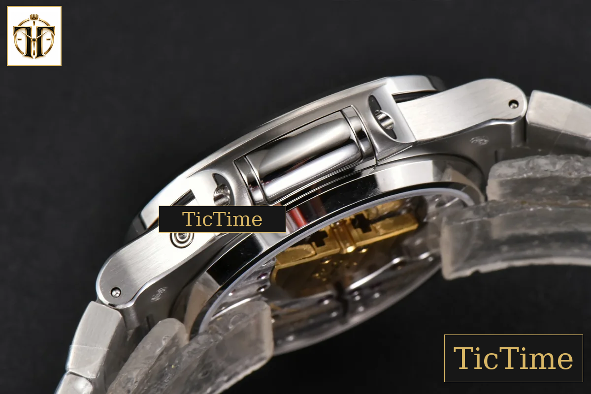 Nautilus 5740 40mm TWF Diamond Black Dial SS Bracelet A240 — foto 17