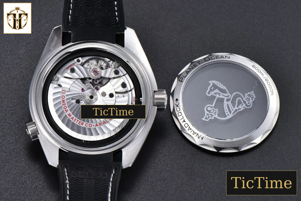 Planet Ocean 43.5mm VSF Black Black Dial Rubber Strap A8900 — foto 22