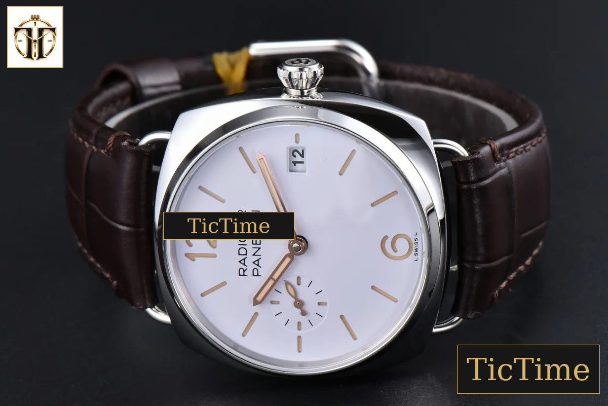 Radiomir PAM1292 40mm VSF White Dial Leather Strap P900 — foto 12