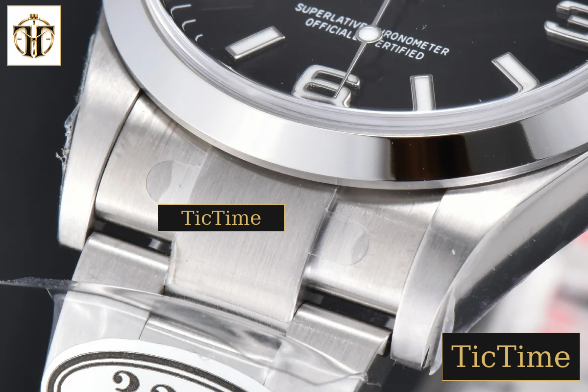 Explorer I 904L 124270 36mm Clean Factory Black Dial SS Bracelet VR3230 — foto 10