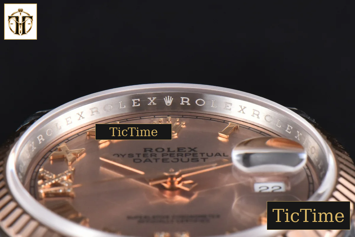 DateJust 126231 36mm VSF RG/SS 904L RG Dial Diamond Marker RG/SS Jubilee Bracelet VS3235 — foto 14