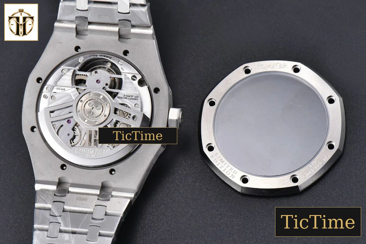 Royal Oak Tourbillon 41mm R8F Diamond Bezel Green Dial SS Bracelet Flying Tourb V2 — foto 21