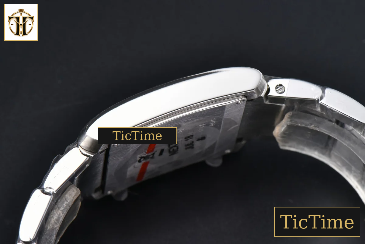 Tank Francaise Medium 32mmx 27mm 8848F Diamond SS Bracelet Quartz — foto 14