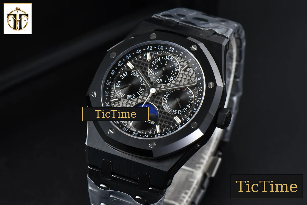 Royal Oak Perpetual Calendar 26579CE 41mm APSF Black Ceramic Black Dial Ceramic Bracelet V1 A5134 — foto 5