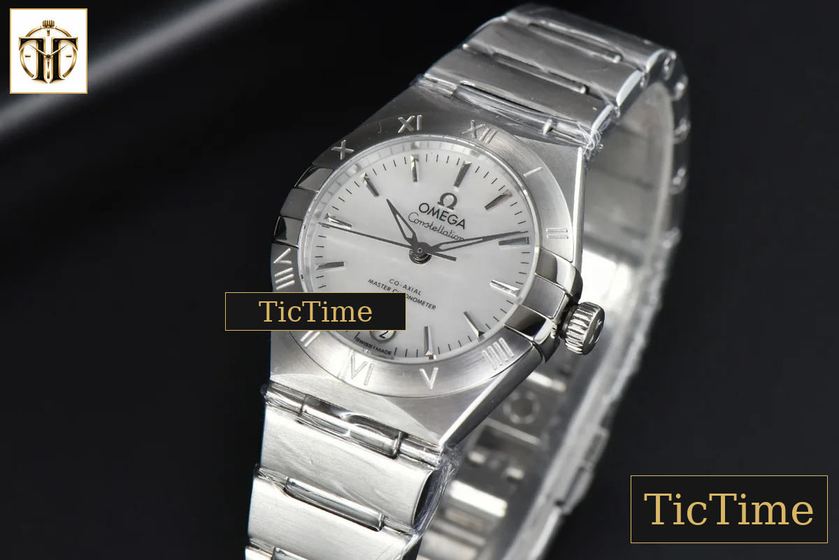 Constellation 29mm TWSF White Dial Stick Marker SS Bracelet A8700 — foto 4