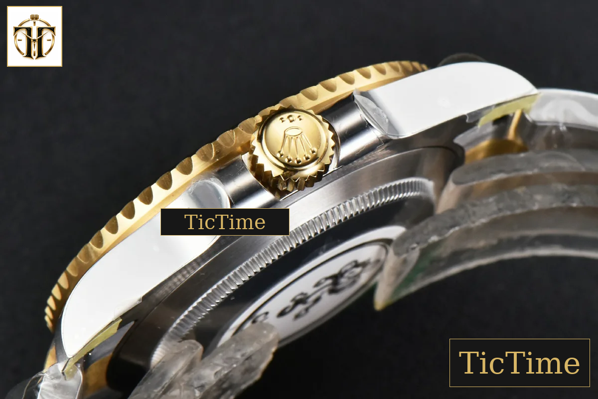 Submariner LN 116613 40mm Clean Factory YG/SS Black Ceramic Black Dial YG/SS Bracelet VR3130 — foto 17
