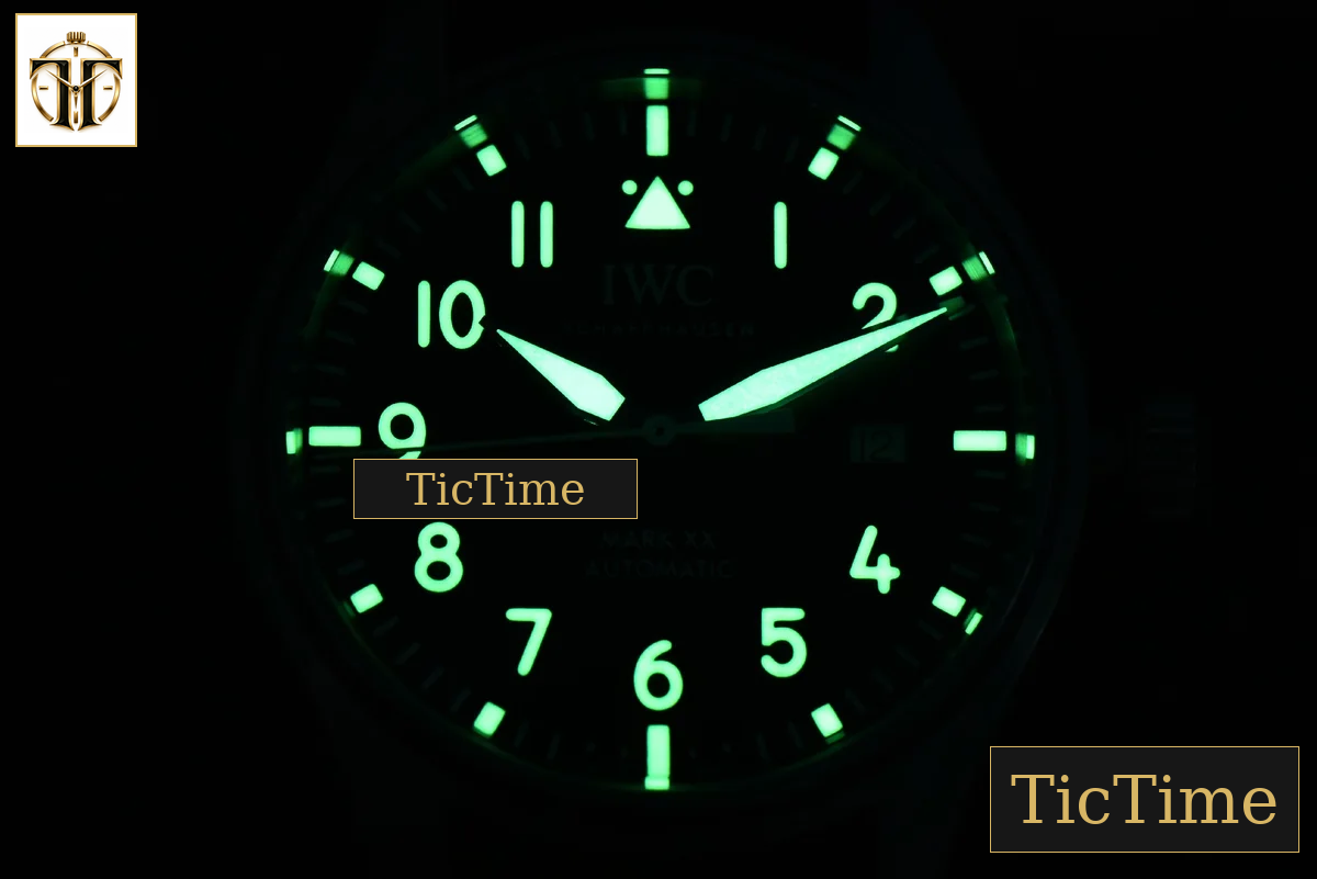 Mark XX IWC328203 40mm GSF Blue Dial Blue Leather Strap A2892 — foto 31