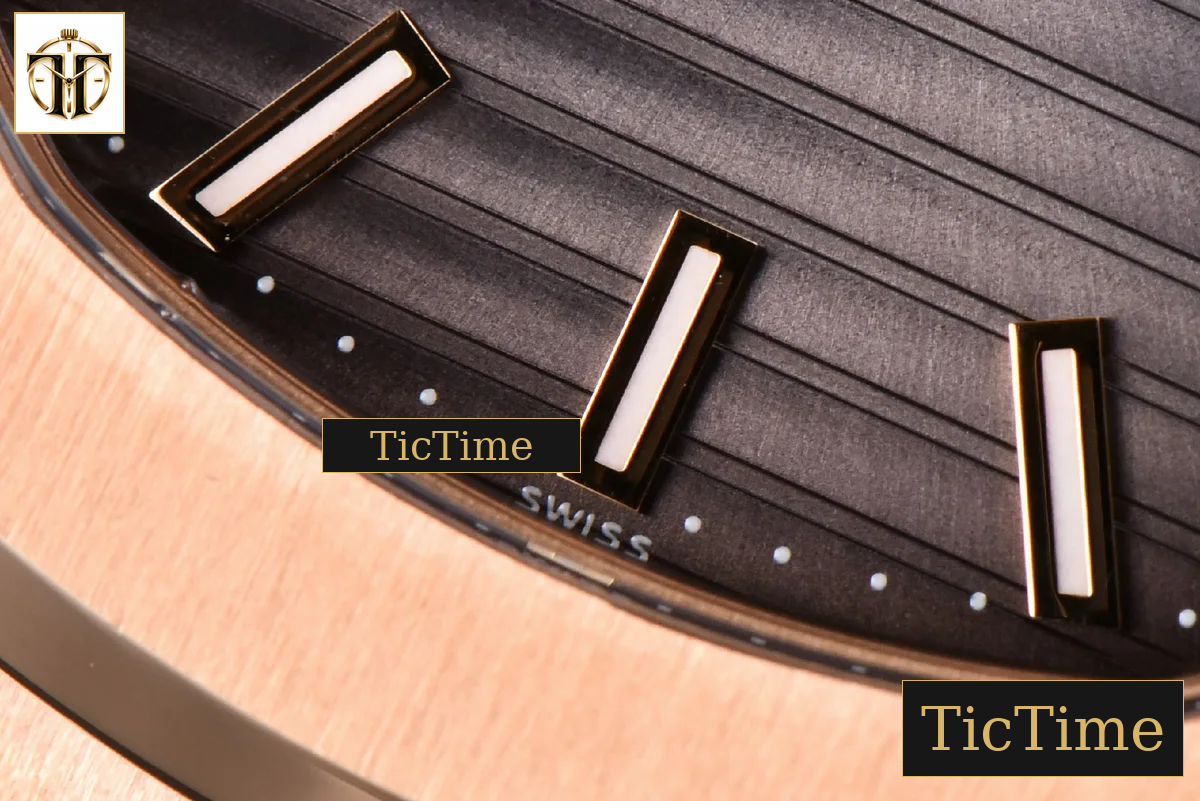 Nautilus 5711R 40mm 3KF Brown Dial Brown Leather Strap V3 A324 — foto 12