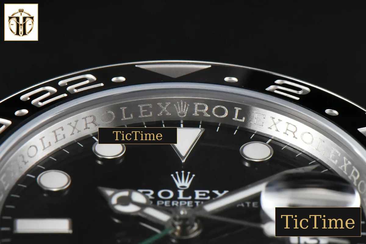 GMT-Master II LN 116710 40mm Clean Factory Black Ceramic Oyster Bracelet VR3186 — foto 13