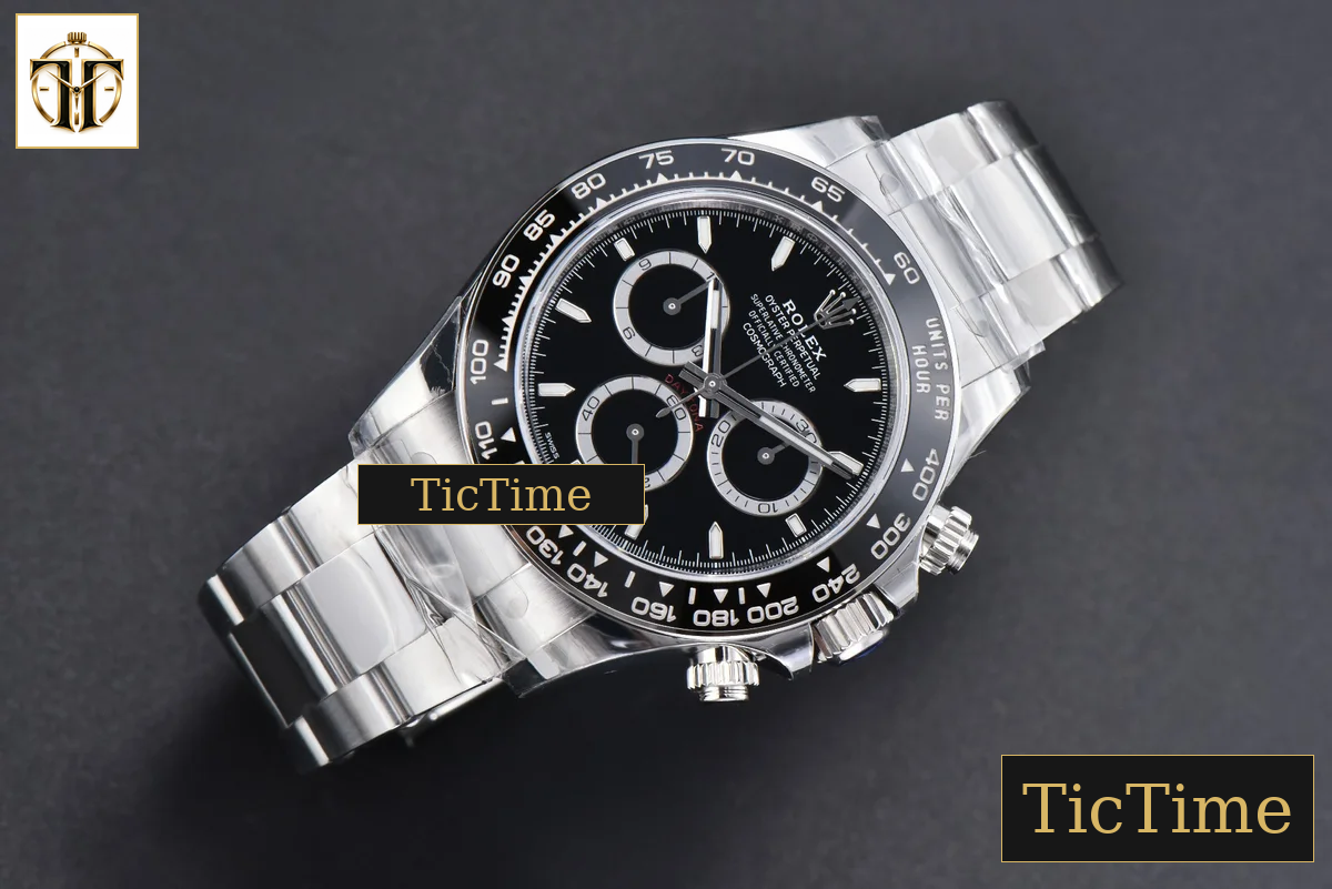 Daytona 904L 126500 40mm VSF Black Dial SS Braclet DD4131 — foto 4