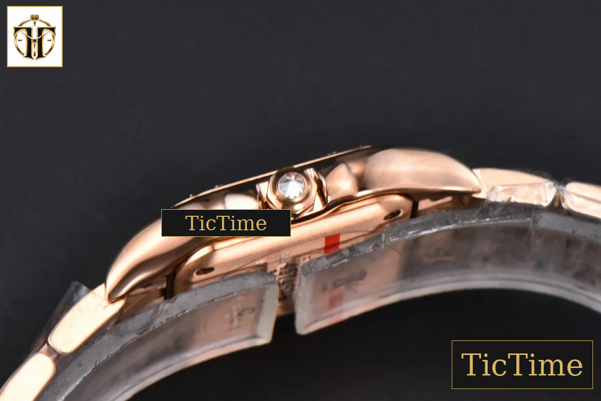 Panthère Secrete Ladies 22mm BVF RG White Dial RG Bracelet Ronda Quartz — foto 13