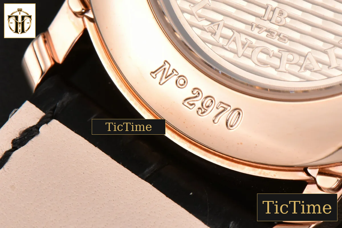 Villeret Complicated Function 6654 40mm OMF RG White Dial Black Leather Strap V3 A6654 — foto 21