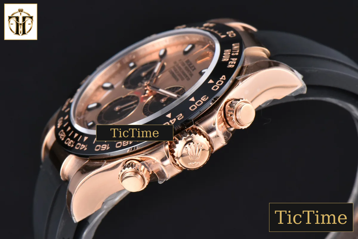 Daytona 116515 40mm ZF RG RG Black Subdial Oysterflex Strap SH4130 — foto 12