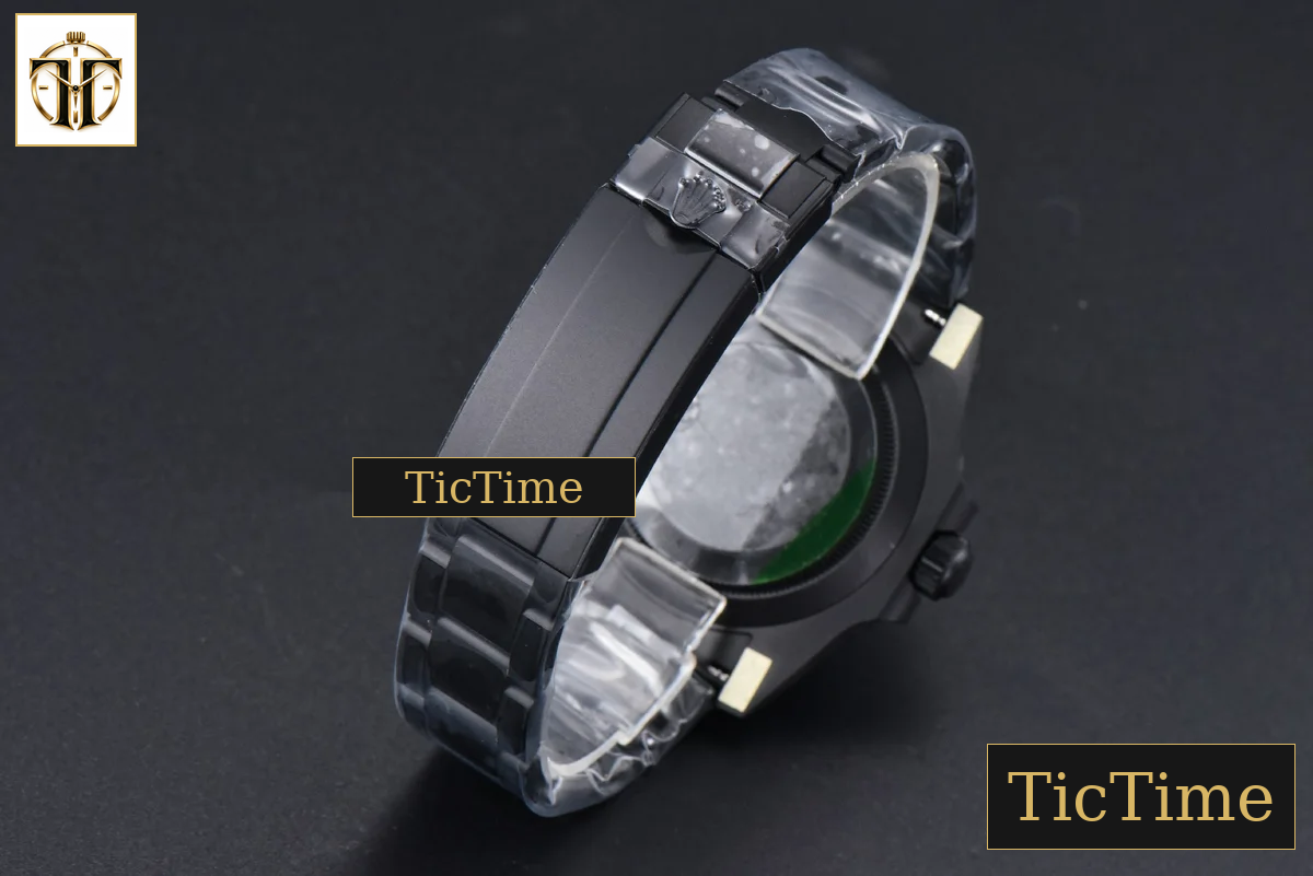Submariner DIW DLC 41mm VSF Green Graduated Dial SS Bracelet VS3135 — foto 17