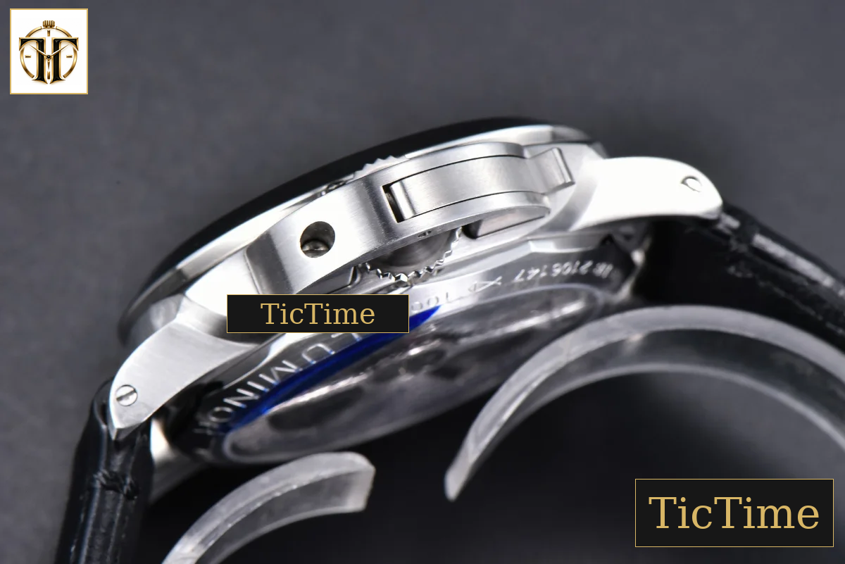 Luminor Quaranta BiTempo PAM1365 40mm VSF Black Dial Leather Strap P900 — foto 14