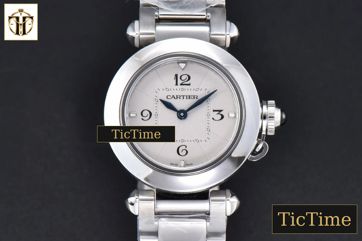 Pasha Ladies 30mm AF White Dial SS Bracelet Jap Quartz — foto 2