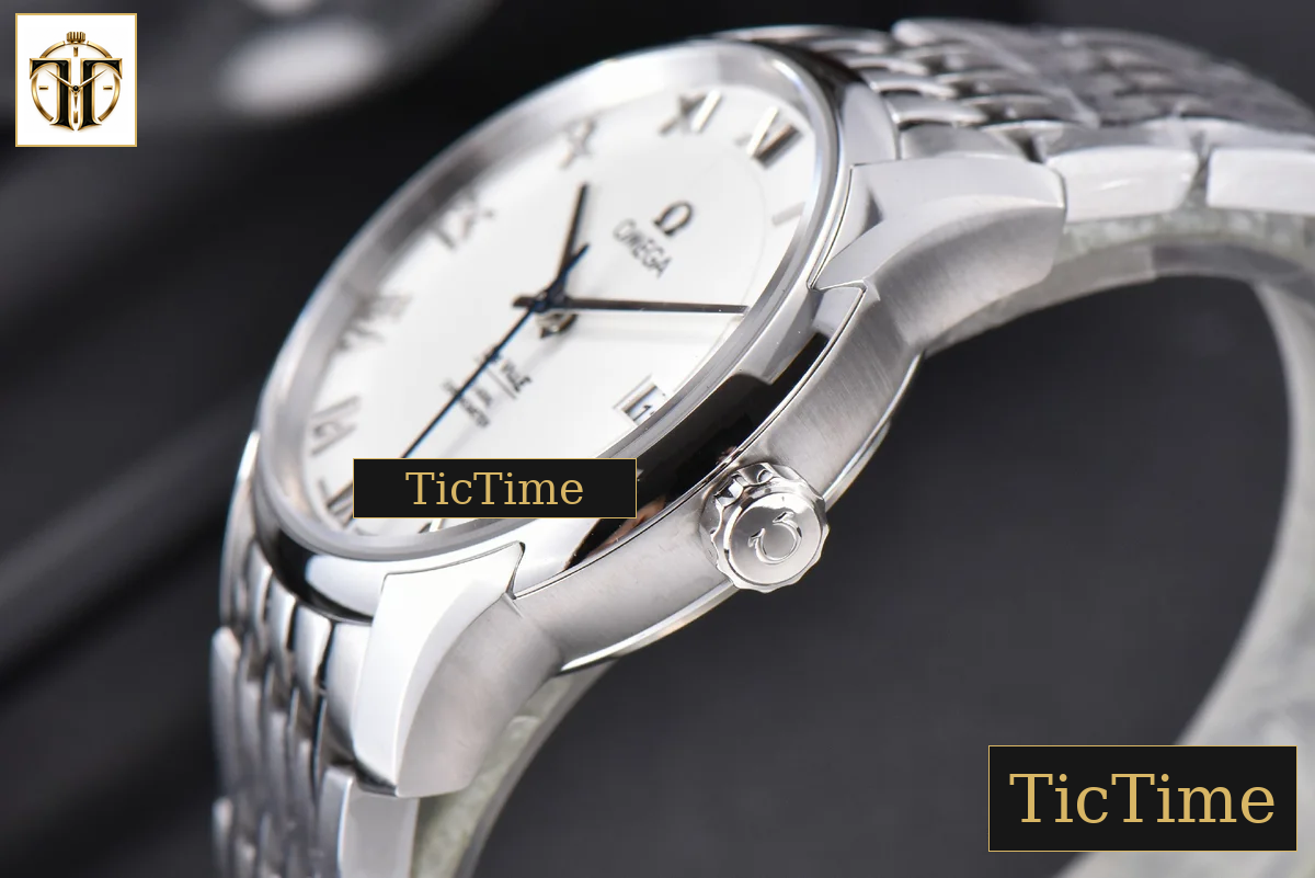 De Ville Hour Vision 41mm VSF White Dial Roma Marker SS Bracelet A8500 — foto 9