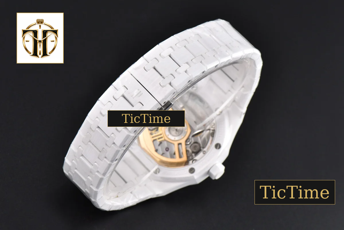 Royal Oak Chrono 26240 41mm APSF White Ceramic Tiffany Dial Bracelet SA4401 — foto 17