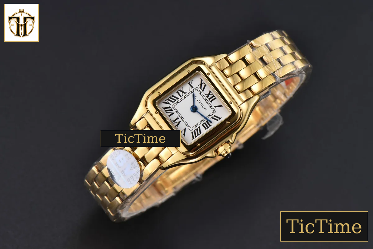 Panthère Secrete Ladies 22mm BVF YG White Dial YG Bracelet Ronda Quartz — foto 4