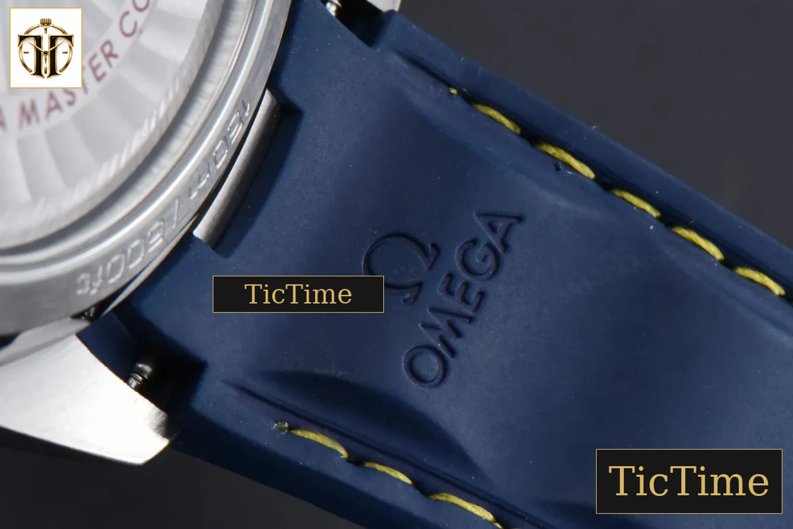 Aqua Terra 150M 41mm VSF SS Dark Blue Dial Yellow Hand Dark Blue Rubber Strap A8900 — foto 32