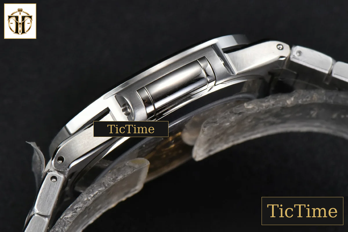 Nautilus Ladies 7118 35mm 3KF Diamond White Dial SS Bracelet 324CS — foto 14